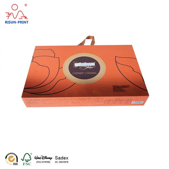 Portable food gift box packaging